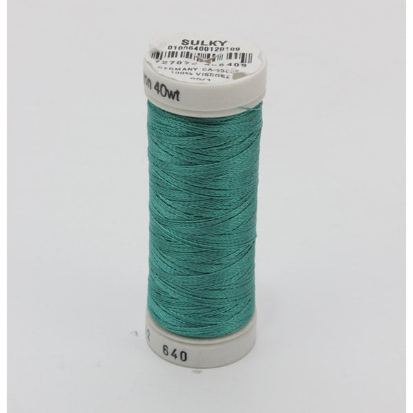 Sulky 40 Wt. Rayon Thread- Med. Dk. Gray - 250 yd. Spool