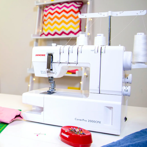 Janome CoverPro® 2000CPX previously loved Hamilton Sewing