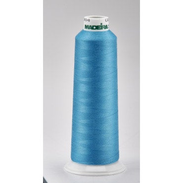 Madeira AeroLock Polyester Premium Serger Thread - Bright Turquoise –  SewBatik