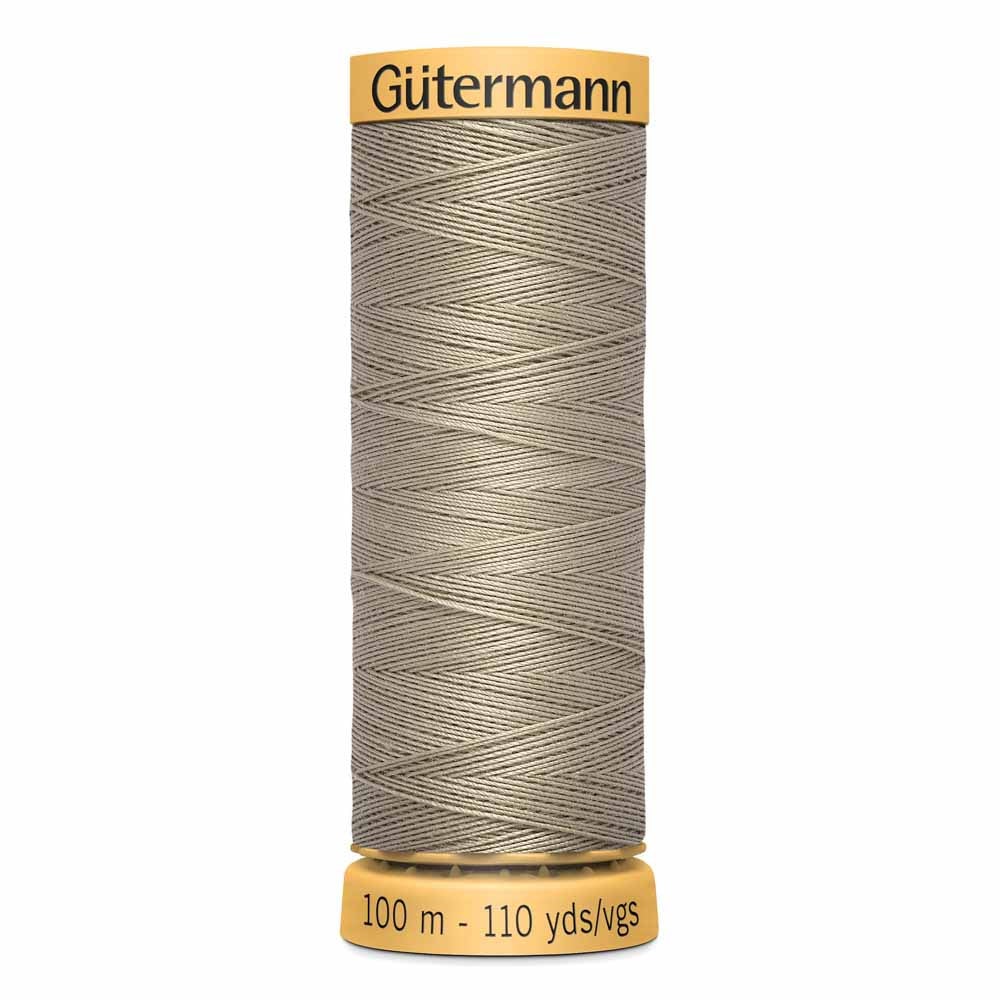 GÜTERMANN Cotton 50wt Thread 100m Dover Beige Hamilton Sewing