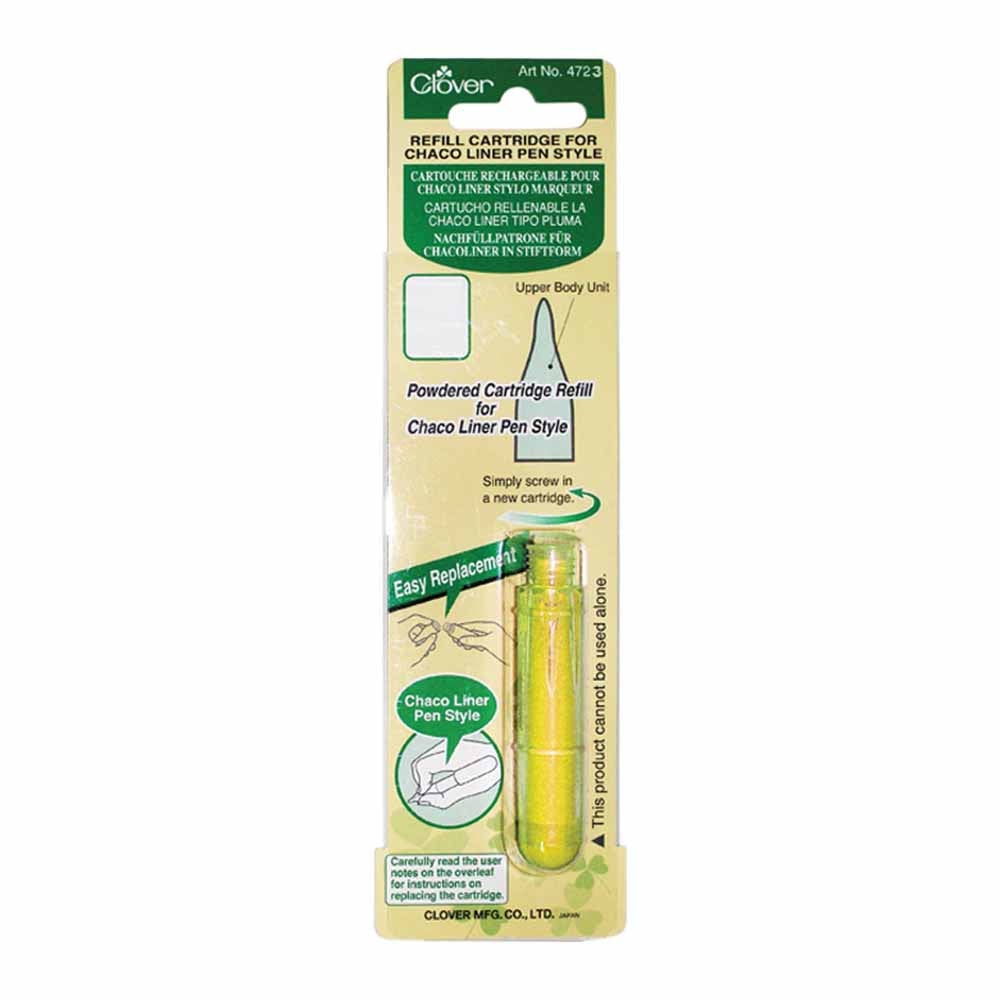 CLOVER Pen Style Chaco Liner Refill Yellow